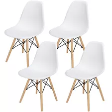 Set of 4 Chair Dining Chairs for Kitchen Bedroom Living Room