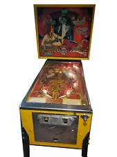 1978 Bally Mata Hari Pinball Machine