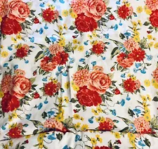 VTG Cottagecore French Country FLORAL by The Pioneer Woman 4 David Textiles BTFQ