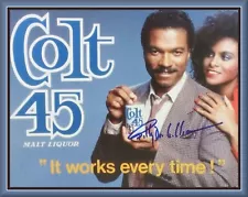 COLT 45 Beer w/BILLY DEE WILLIAMS, Toolbox/Man Cave/REFRIGERATOR MAGNET, 42 MIL