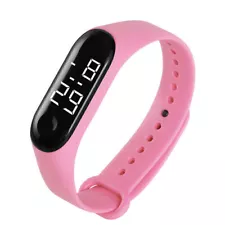 Boy Girl Electronic Digital LED Display Waterproof Sports Watch For Kids Gift