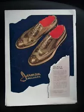 1941 VTG Original Magazine Ad JARMAN Shoes Mens This Pair Is Not For Sale