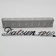 NEW Genuine DATSUN 1200 Trunk Lid Emblem Boot Badge nissan