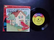 Golden (1976) 33 rpm Record & Book THERE'S NO THING AS A DRAGON Disneyland 223