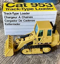 NZG CATERPILLAR 1:50 MODEL NO. 223 CAT 953 TRACK-TYPE LOADER West Germany Nice!