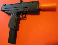 Good quality UZI Style Spring Airsoft Gun, Easy to CocK, Shoot Hard