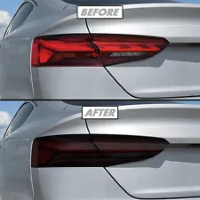 FOR 2020+ Audi A5 S5 RS5 Tail Light SMOKE Precut Vinyl Tint Overlays (For: Audi RS5)