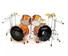 Metallica - Lars Ulrich - Mini Tama Drum Set - New - Beautiful Collectible