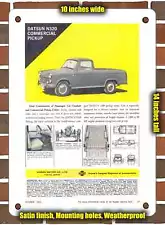 METAL SIGN - 1964 Datsun N320 Pickup - 10x14 Inches