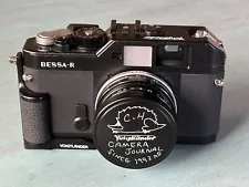 Voigtlander Bessa R 35mm Rangefinder Film Camera w/Color Skopar 35mm f2.5 Lens