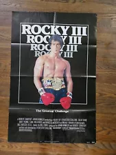 ROCKY 3 original U.S ONE SHEET- Poster