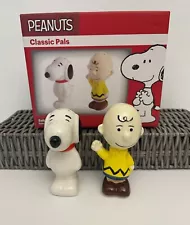 Peanuts Classic Pals Salt & Pepper Shakers Snoopy Charlie Brown 1 Free 2 forSale