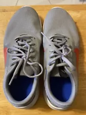 Nike Men's Flex Experience Gray/Orange RunningShoes Size 10