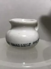 small vintage porcelian chamber pots Cracked The Smallest Receiving Set