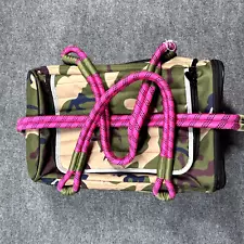 Roverlund OUT OF OFFICE LARGE Pet Carrier Large Camo - EXCELLENT