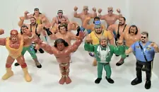 WWF Hasbro Wrestling Action Figure LOT Hogan Snuka Million Dollar Akeem Steiners
