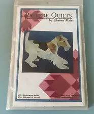 Picture Quilts Pattern Wirehaired Fox Terrier by Sharon Malec