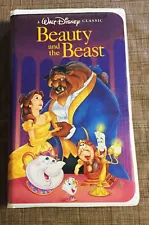 1992 WALT DISNEY CLASSIC BEAUTY and the BEAST VHS 1325 WITH CASE