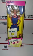 Mattel 1997 Walmart Special Series Shopping Time Barbie Doll NIB.