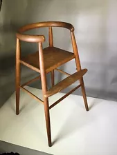 1960s Vintage Nanna Ditzel 'Model 115' Teak Child’s High Chair