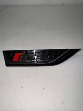 2018-2020 AUDI RS5 SPORTBACK FRONT RIGHT FENDER EMBLEM OEM #295