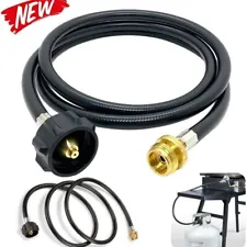 4FT Propane Adapter Hose LP Tank 1lb to 20lb Converter For QCC1 Type1 Gas Grill