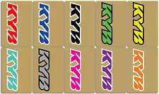 KYB Fork Decals CRF YZF KX Motocross (Multiple Colors/Styles)(9x6)