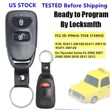 Remote Key Fob for Hyundai Santa Fe 2006-2012 95411-0W100 95411-0W110 / 0W120