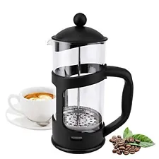Mini French coffee press 1 cup, coffee press with stainless steel filter