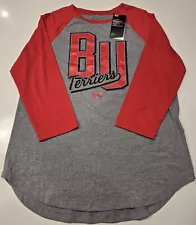 Women's Boston University Terriers Under Armour Shirt - Medium - NEW WITH TAGS