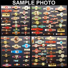 100 CIGAR BANDS: Worldwide Vintage Random Mixed Tobacco Wrappers Labels Band Lot