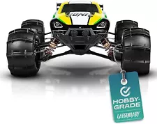 Laegendary Sonic Remote Control Car, 4x4 OffRoad, 1:16, Brushless, Yellow / Teal