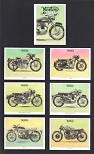 CIGARETTE/TRADE/CARDS. Golden Era. NORTON MOTOR CYCLES 1st. (1993). (Full Set 6)