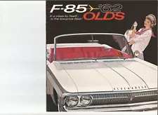 Original 1962 Oldsmobile F-85 and Cutlass Dealer Sales Brochure, catalog