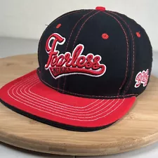 WWE Nikki Bella Fearless Bellas 02 Red Black Hat Ball Cap Snapback Adjustable