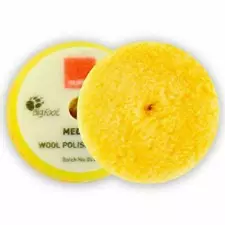 6.75" Rupes Yellow Medium Wool Polishing Pad - For 6" Backing Plate