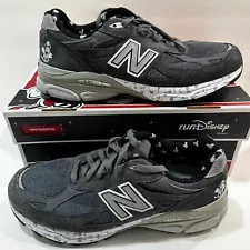 New Balance x Run Disney 990v3 Minnie Mouse Sneakers in Gray Women's 10