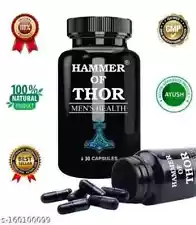 Hammer Of Thor for Erection Enhancement Enlargement Power 60 Caps Pack of 1