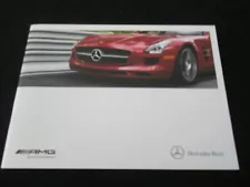 2012 Mercedes AMG Brochure SLS AMG C63 Black CL63 S63 65 E63 SLK55 Sales Catalog