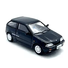 BM Creations 1:64 1989 Suzuki Swift GTi LHD Diecast Model BLACK *Ships from USA*