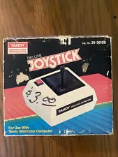 Vintage Tandy 1000/Color Computer Deluxe Joystick CIB Boxed Radio Shack 26-3012B