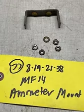 Massey Ferguson MF14 Tractor Ammeter Mounting Bracket And Hardware