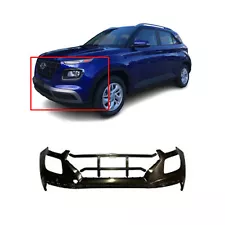 Front Upper Bumper Cover For 2020-2022 Hyundai Venue Primed HY1014103