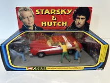 Vintage Corgi 1977 Starsky & Hutch Ford Gran Torino & Figures 292. Original Box.