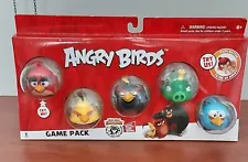 Angry Birds Game Pack - Red, Bomb, Chuck, Blue Bird & King Leonard - NEW