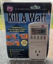 P3 International P4400 Kill A Watt Electricity Usage Monitor Meter - New Sealed