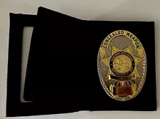 concealed carry badge for sale