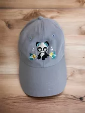 Denim Panda Light Blue Baseball Cap Hat. One Size Fits Most. Sincerely Daijoubu