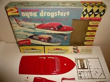 HAWK AQUA DRAGSTERS KIT NOT COMPLETE CONTENTES FOR ONE BOAT