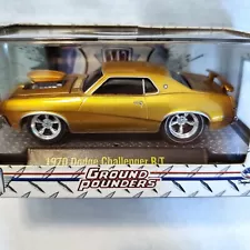 M2 Machines 1970 Dodge Challenger RT 10-26 Ground Pounders Gold For Sale